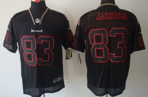 Nike Tampa Bay Buccaneers #83 Vincent Jackson Lights Out Black Elite Jersey
