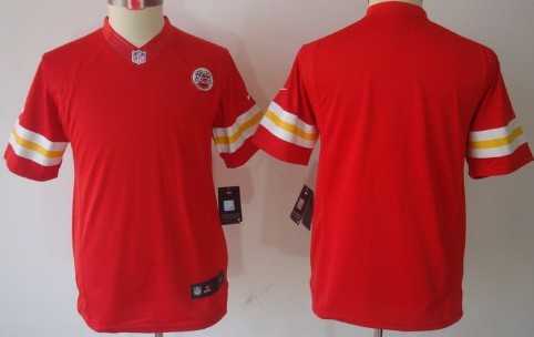 Nike Kansas City Chiefs Blank Red Limited Kids Jersey