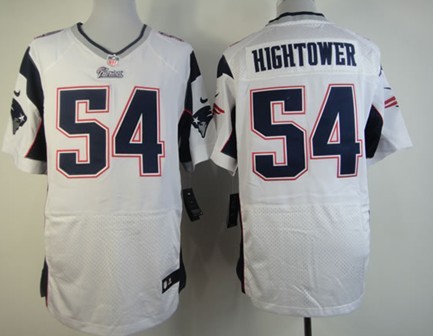 Nike New England Patriots #54 Donta Hightower White Elite Jersey