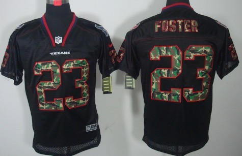 Nike Chicago Bears #23 Devin Hester Black With Camo Elite Jersey
