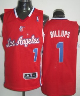 Los Angeles Clippers #1 Chauncey Billups Red Swingman Jersey