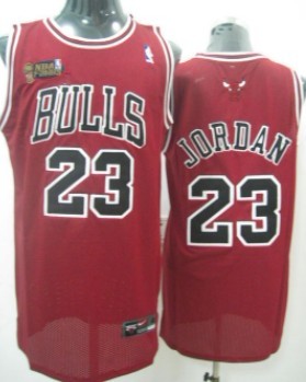 Chicago Bulls #23 Michael Jordan Red Swingman Jersey