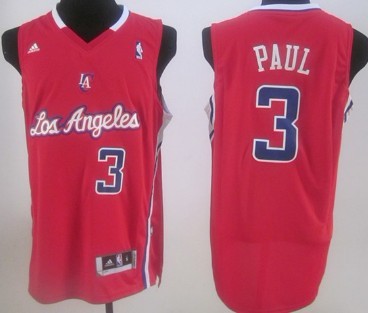 Los Angeles Clippers #3 Chris Paul Red Swingman Jersey