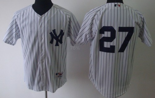 New York Yankees #27 Shawn Kelley White Jersey