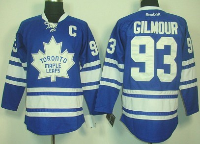 Toronto Maple Leafs #93 Doug Gilmour Blue Third Jersey