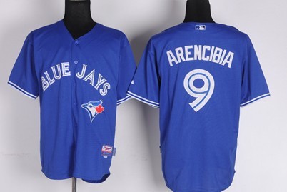 Toronto Blue Jays #9 J. P. Arencibia Blue Jersey