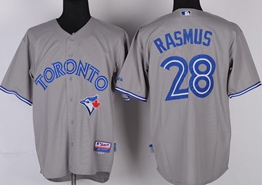 Toronto Blue Jays #28 Colby Rasmus Gray Jersey