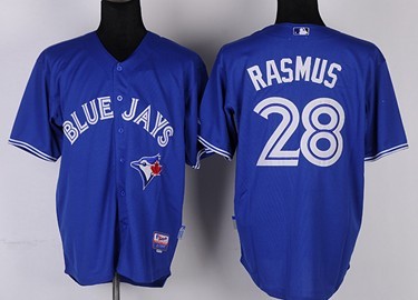 Toronto Blue Jays #28 Colby Rasmus Blue Jersey