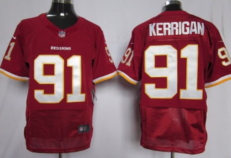 Nike Washington Redskins #91 Ryan Kerrigan Red Elite Jersey
