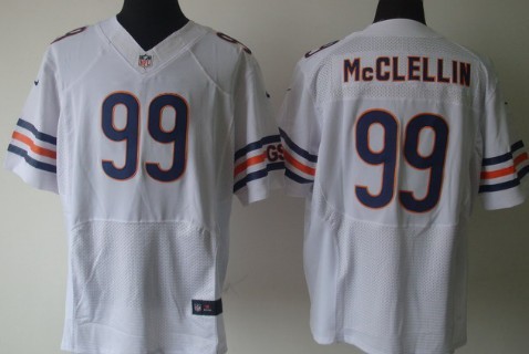 Nike Chicago Bears #99 Shea McClellin White Elite Jersey