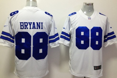 Nike Dallas Cowboys #88 Dez Bryant White Game Jersey