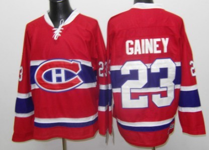 Montreal Canadiens #23 Bob Gainey Red Throwback CCM Jersey