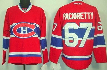 Montreal Canadiens #67 Max Pacioretty Red CH Jersey