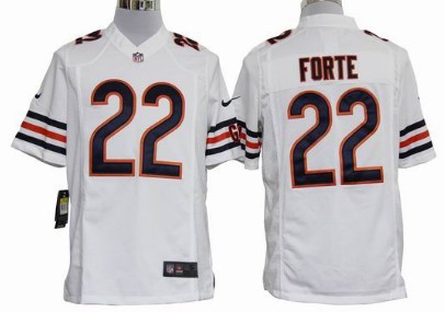 Nike Chicago Bears #22 Matt Forte White Game Jersey