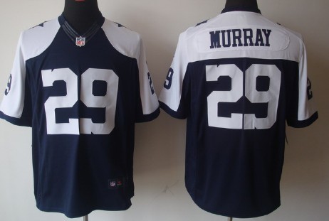 Nike Dallas Cowboys #29 DeMarco Murray Blue Thanksgiving Limited Jersey