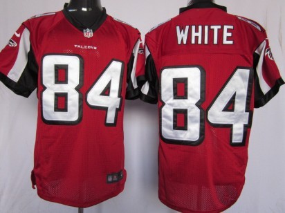 Nike Atlanta Falcons #84 Roddy White Red Elite Jersey