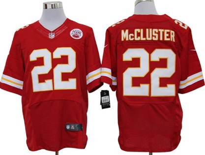 Nike Kansas City Chiefs #22 Dexter McCluster Red Elite Jersey