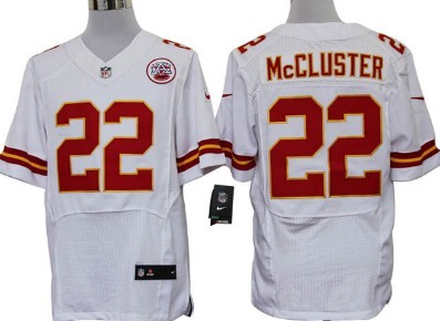 Nike Kansas City Chiefs #22 Dexter McCluster White Elite Jersey