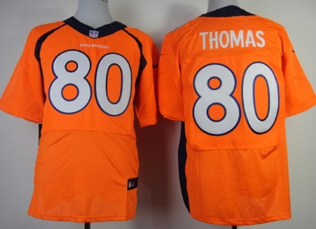 Nike Denver Broncos #80 Julius Thomas 2013 Orange Elite Jersey