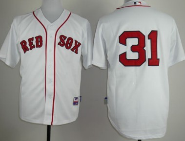 Boston Red Sox #31 Jon Lester White Jersey