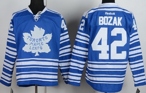 Toronto Maple Leafs #42 Tyler Bozak 2014 Winter Classic Blue Jersey