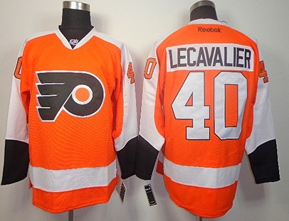 Philadelphia Flyers #40 Vincent Lecavalier Orange Jersey