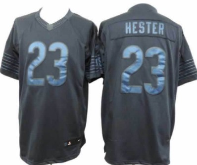 Nike Chicago Bears #23 Devin Hester Drenched Limited Blue Jersey