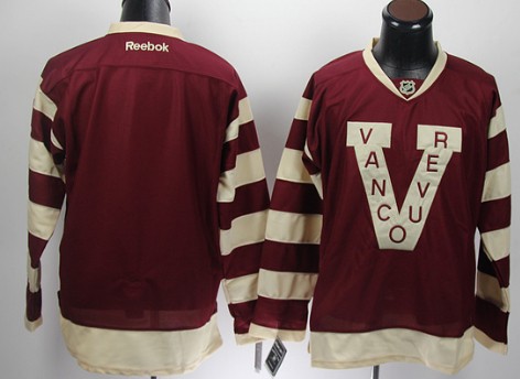 Vancouver Canucks Blank 2013 Red Jersey