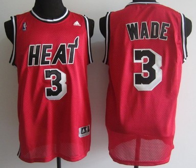 Miami Heat #3 Dwyane Wade 2013 Red Swingman Jersey