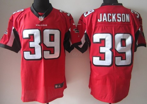 Nike Atlanta Falcons #39 Steven Jackson Red Elite Jersey