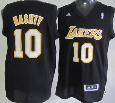 Los Angeles Lakers #10 Nashty Black Fashion Jersey