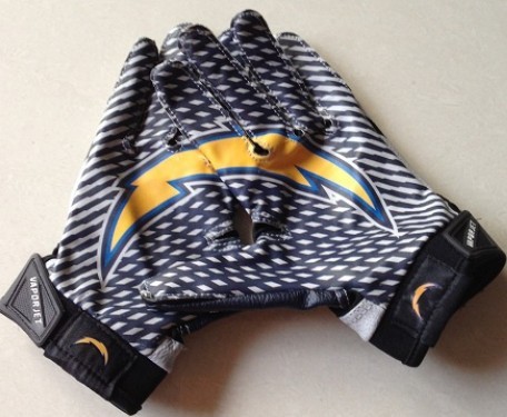 San Diego Chargers Navy Blue Glove