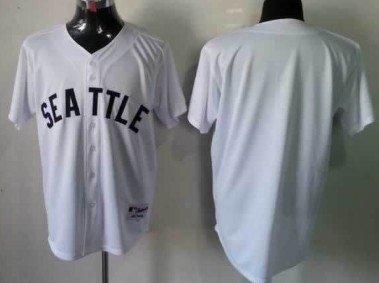 Seattle Mariners Blank 1909 White Jersey