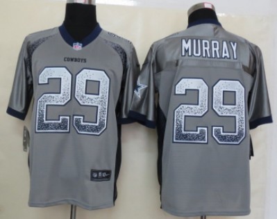 Nike Dallas Cowboys #29 DeMarco Murray 2013 Drift Fashion Gray Elite Jersey