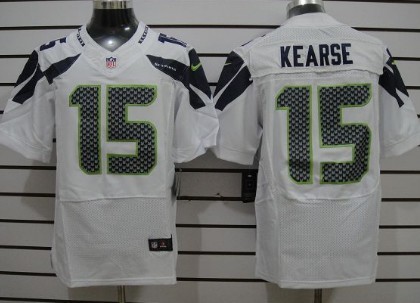 Nike Seattle Seahawks #15 Jermaine Kearse White Elite Jersey