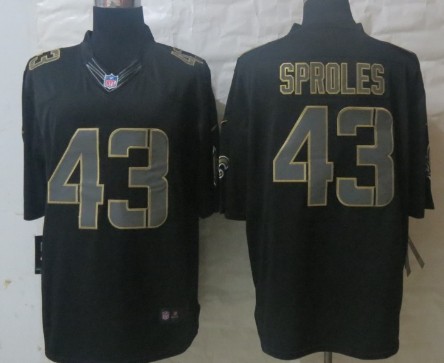 Nike New Orleans Saints #43 Darren Sproles Black Impact Limited Jersey