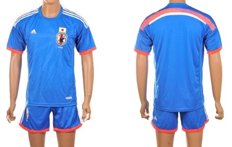 2014 World Cup Japan Blank (or Custom) Home Soccer Shirt Kit