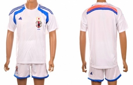 2014 World Cup Japan Blank (or Custom) Away Soccer Shirt Kit