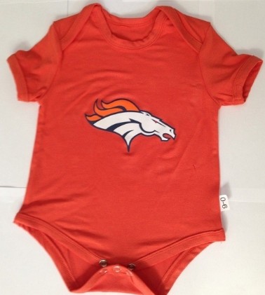 Denver Broncos Orange Babywear