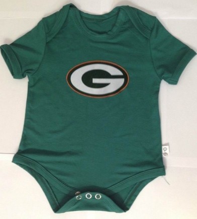 Green Bay Packers Green Babywear