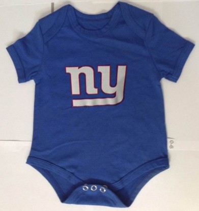 New York Giants Blue Babywear