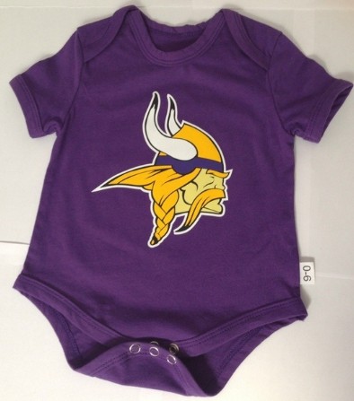 Minnesota Vikings Purple Babywear
