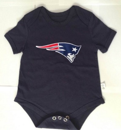 New England Patriots Blue Babywear