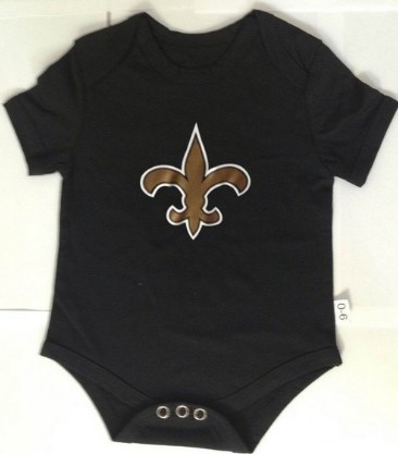 New Orleans Saints Black Babywear