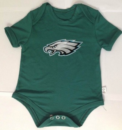Philadelphia Eagles Green Babywear