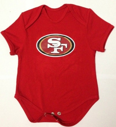 San Francisco 49ers Red Babywear