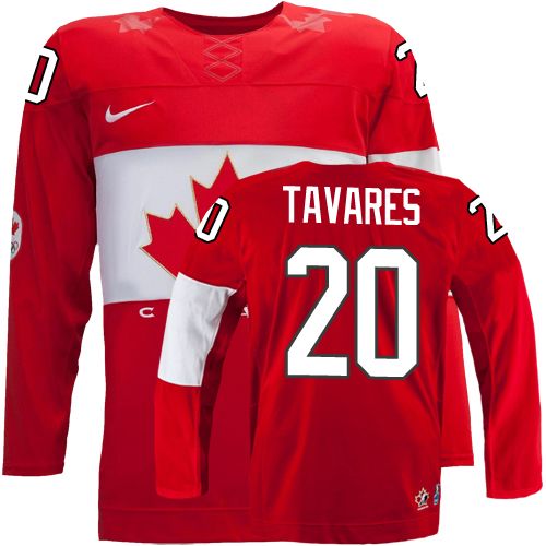 2014 Olympics Canada #20 John Tavares Red Jersey