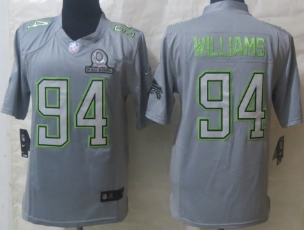Nike Buffalo Bills #94 Mario Williams 2014 Pro Bowl Gray Jersey