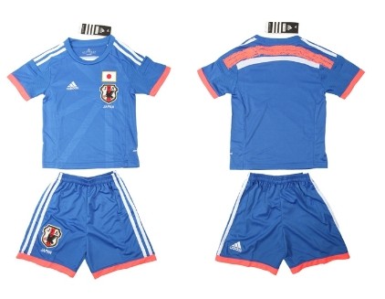 2014 World Cup Japan Blank (or Custom) Home Soccer Shirt Kit_Kids