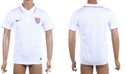 2014 World Cup USA Blank (or Custom) Home Soccer AAA+ T-Shirt